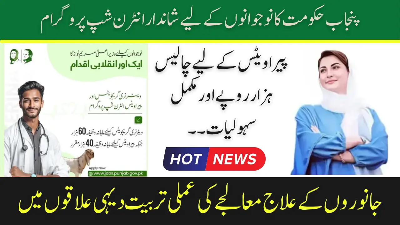 Latest Updates on Veterinary and Paravets Internship 2025 Apply Before Deadline | Complete Details